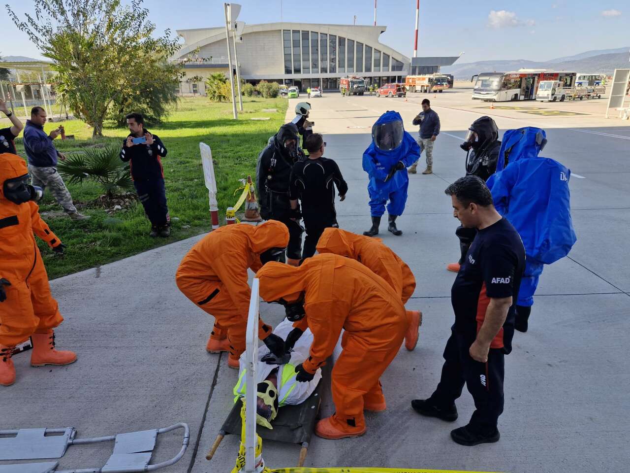 Muğla AFAD’dan KBRN Tatbikatı 7